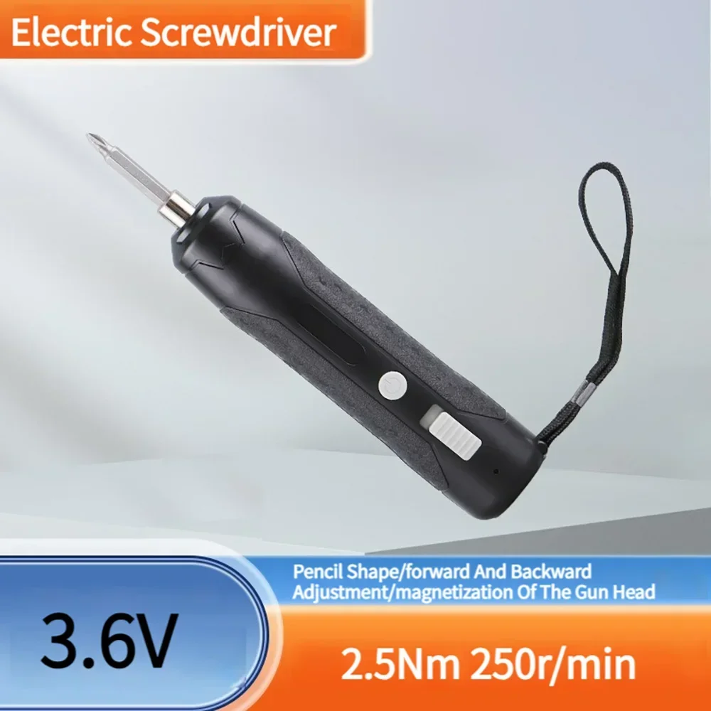 3.6V Electrician Screwdriver Small And Powerful Battery Screwdriver Portable Cordless Screwdriver Drill Mini Electric Tools Kit