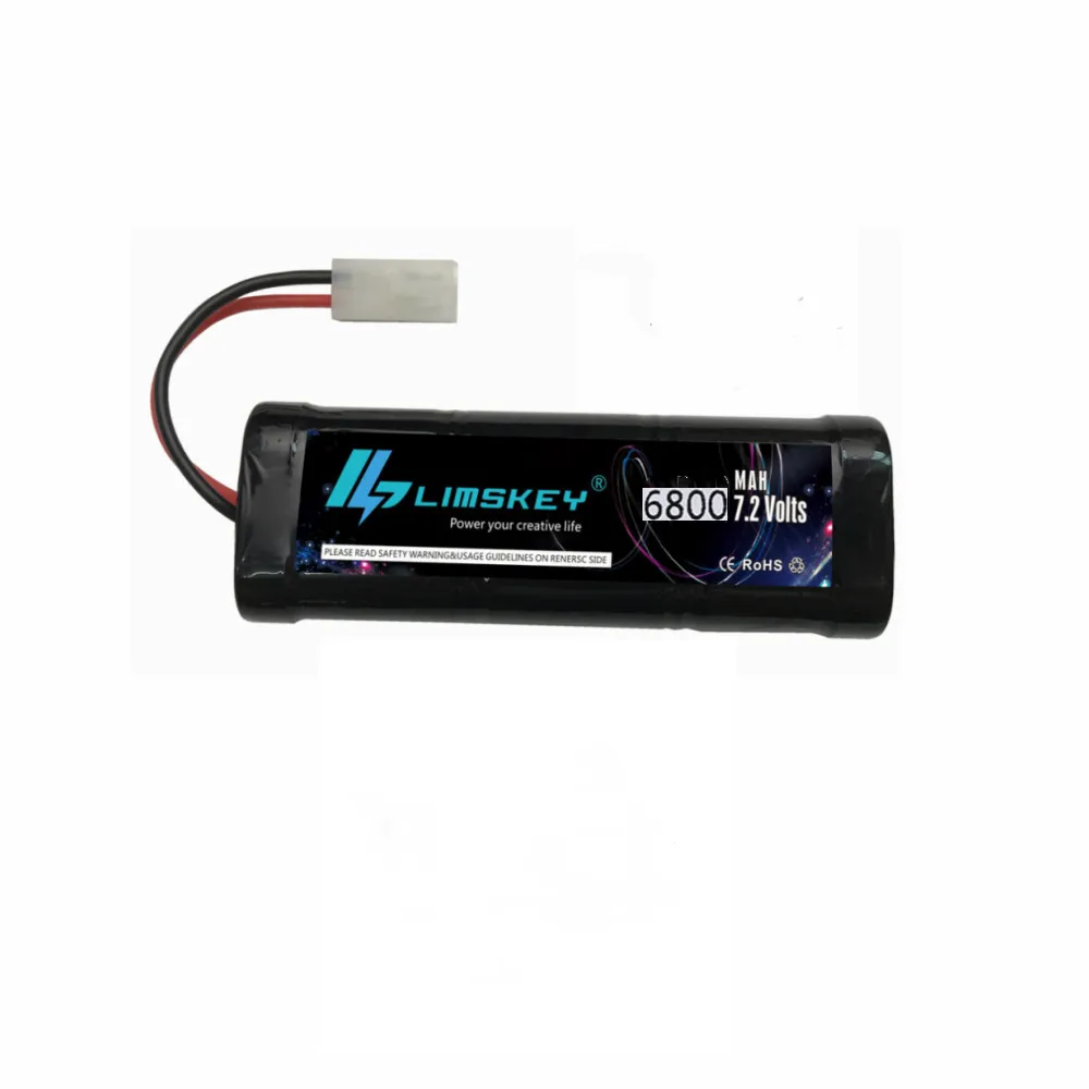 7.2V Batterij 6800Mah 5000Mah Sc Nimh Batterijen Pack Voor Rc Auto Vrachtwagen Buggy Boot Tank 7.2V ni-Mh Baterias Met Tamiya Connectors