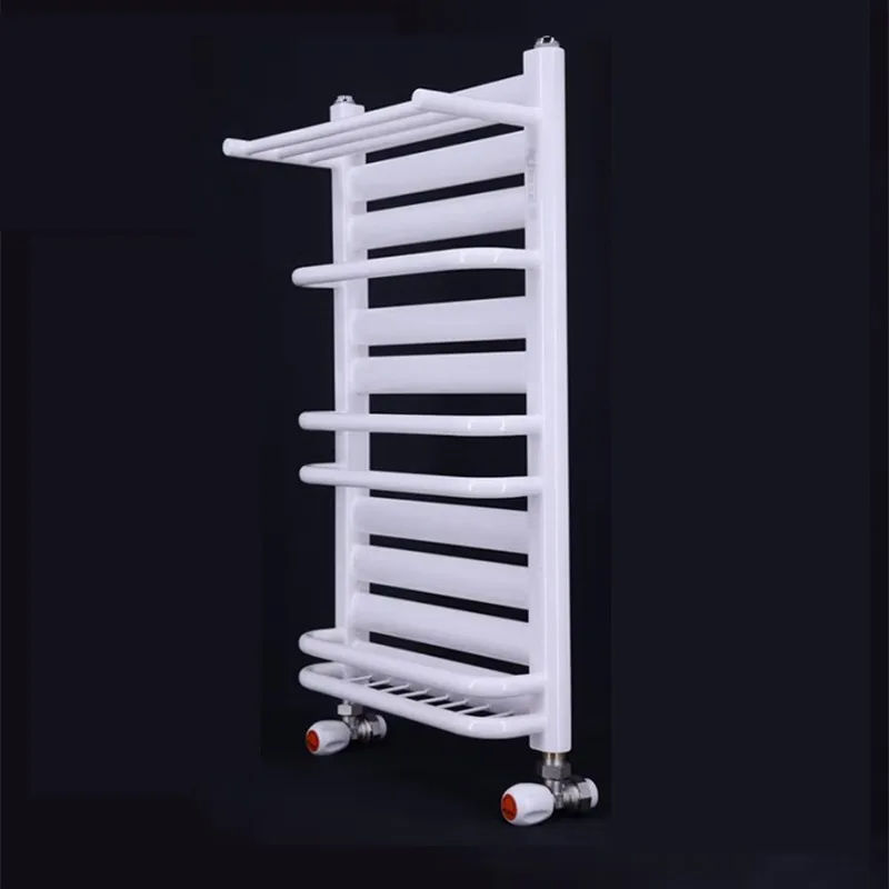 

OEM Stainless Steel Bathroom Shelving Radiator Vertical Wall Mounted Central Heating Towel Rack for Bathroom Use