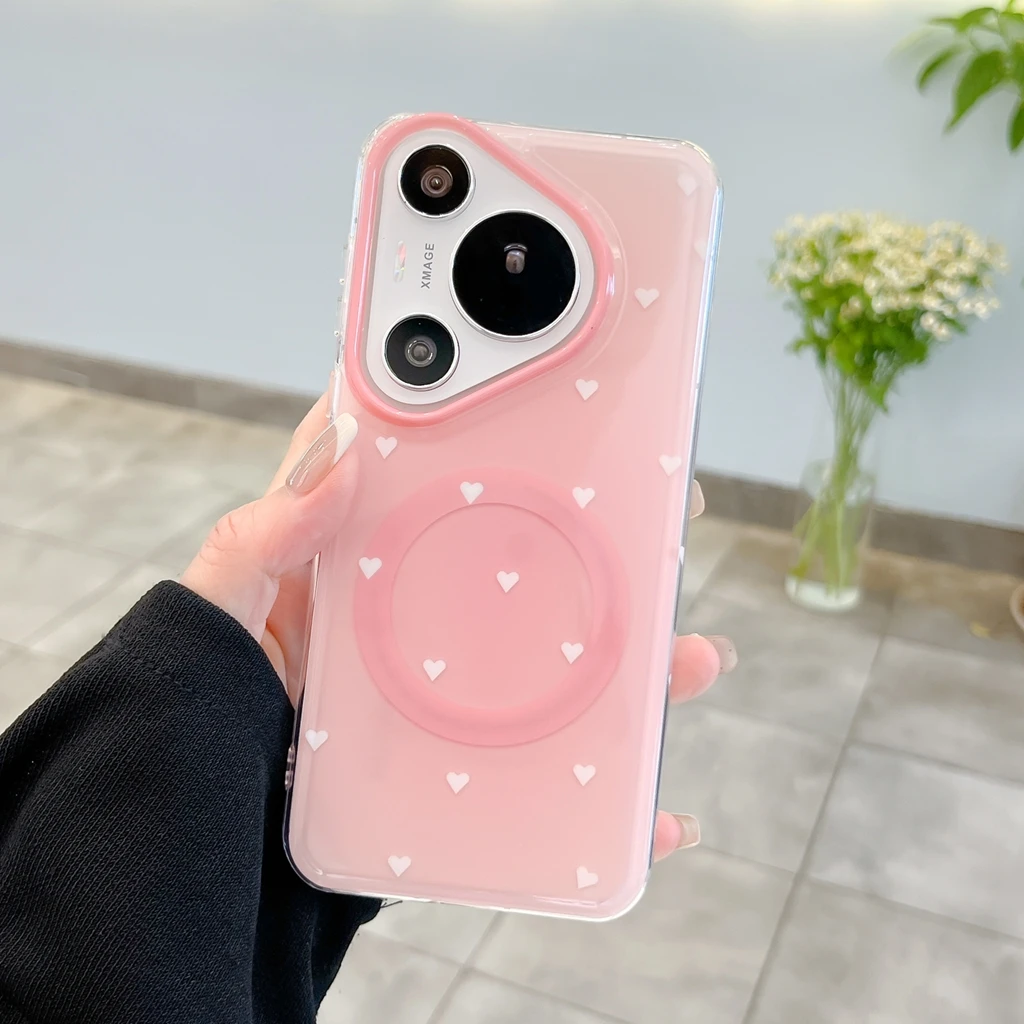 Sweet Minimalist Heart Pattern - Huawei Pura 70 评论和价格