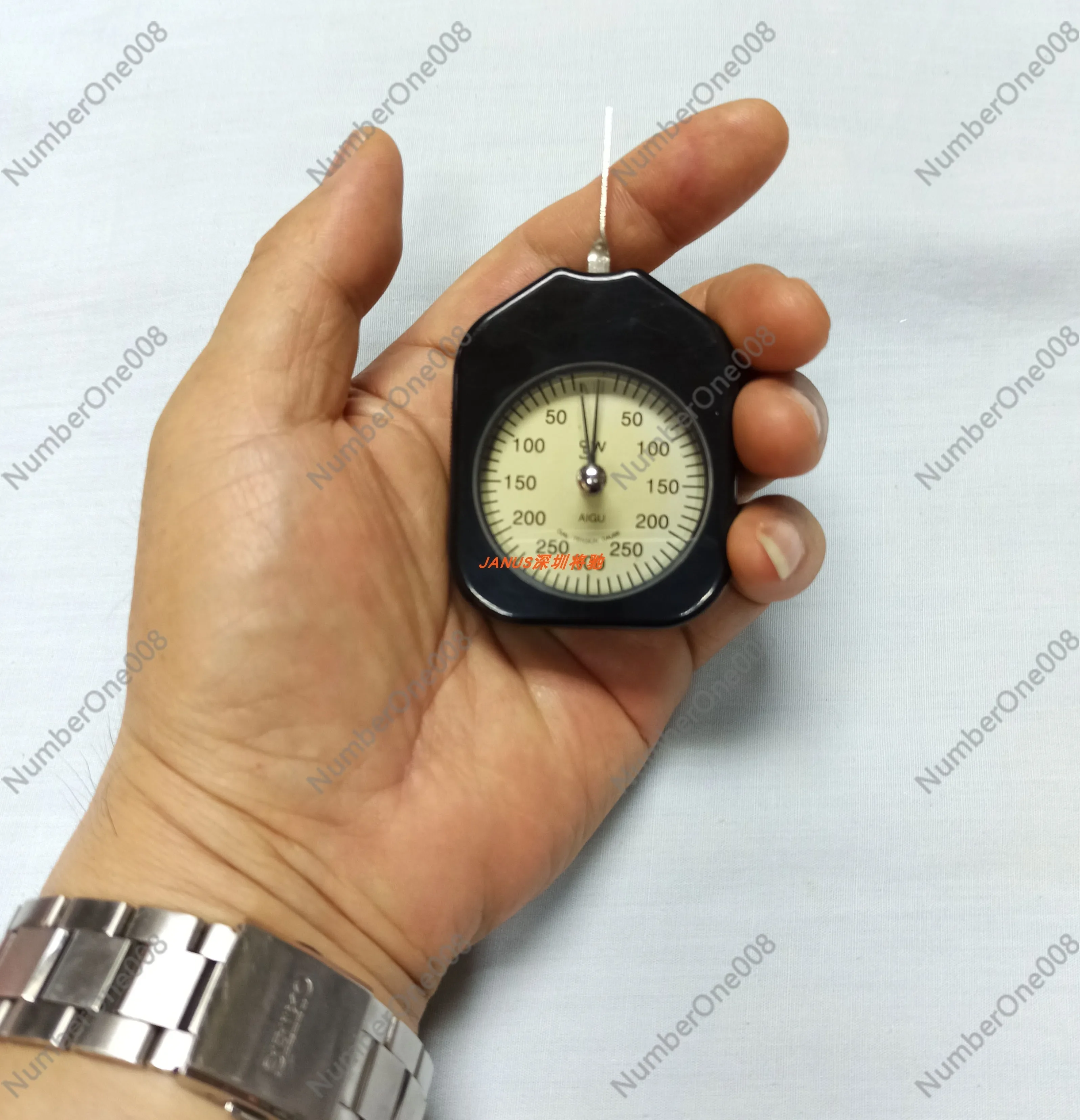 

Range 0~ 50g~ 300g~ 50g Accuracy 5g Double Needle Coil Wire Binding Wire Textile Wire Push-pull Force Meter Tensiometer