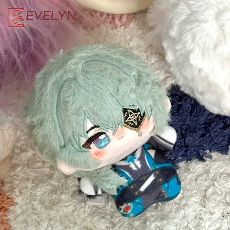 Evelyn 10CM Mini Cotton Doll Cosplay Plush Doll Body Doll Plush Keychain Pendant Backpack Decration For Children's Birthday Gift