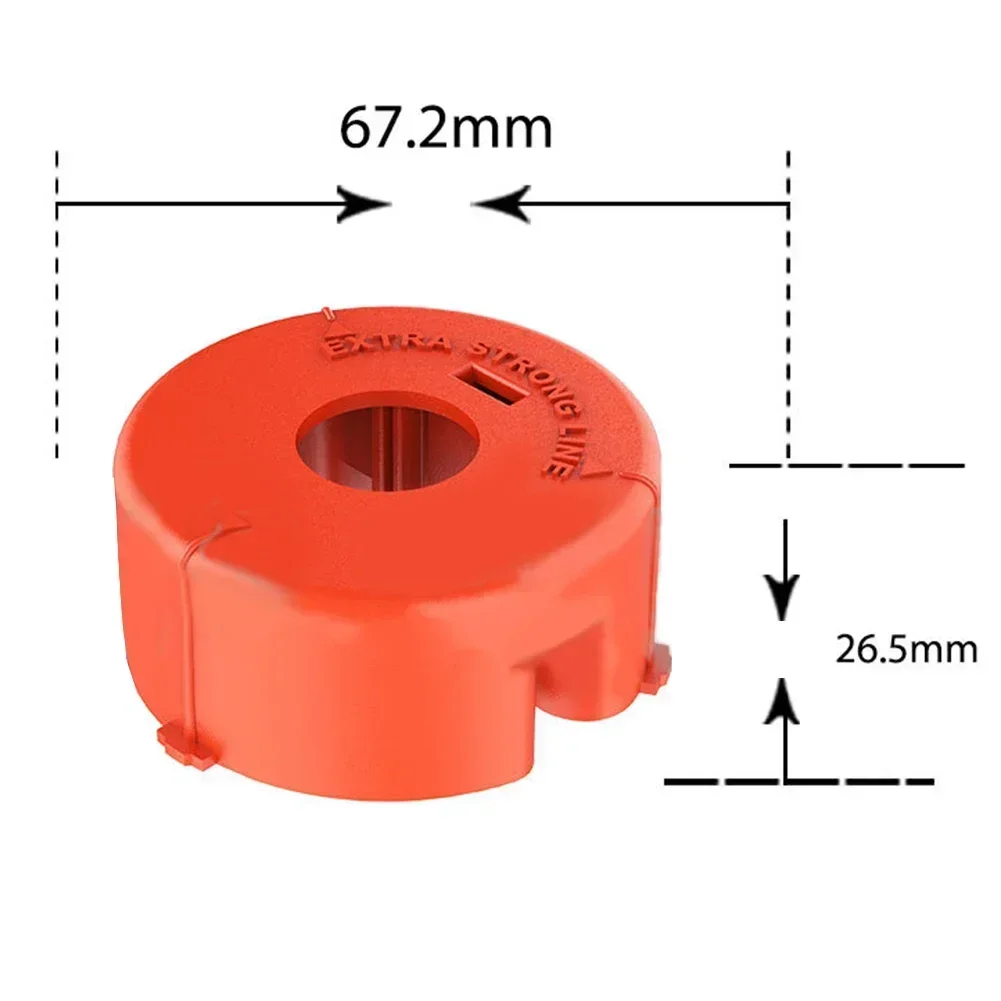 Cartucho de línea de corte para Bosch F016L71115, piezas de recortador de hilo ART 23 COMBITRIM, herramientas eléctricas de jardín, accesorios de