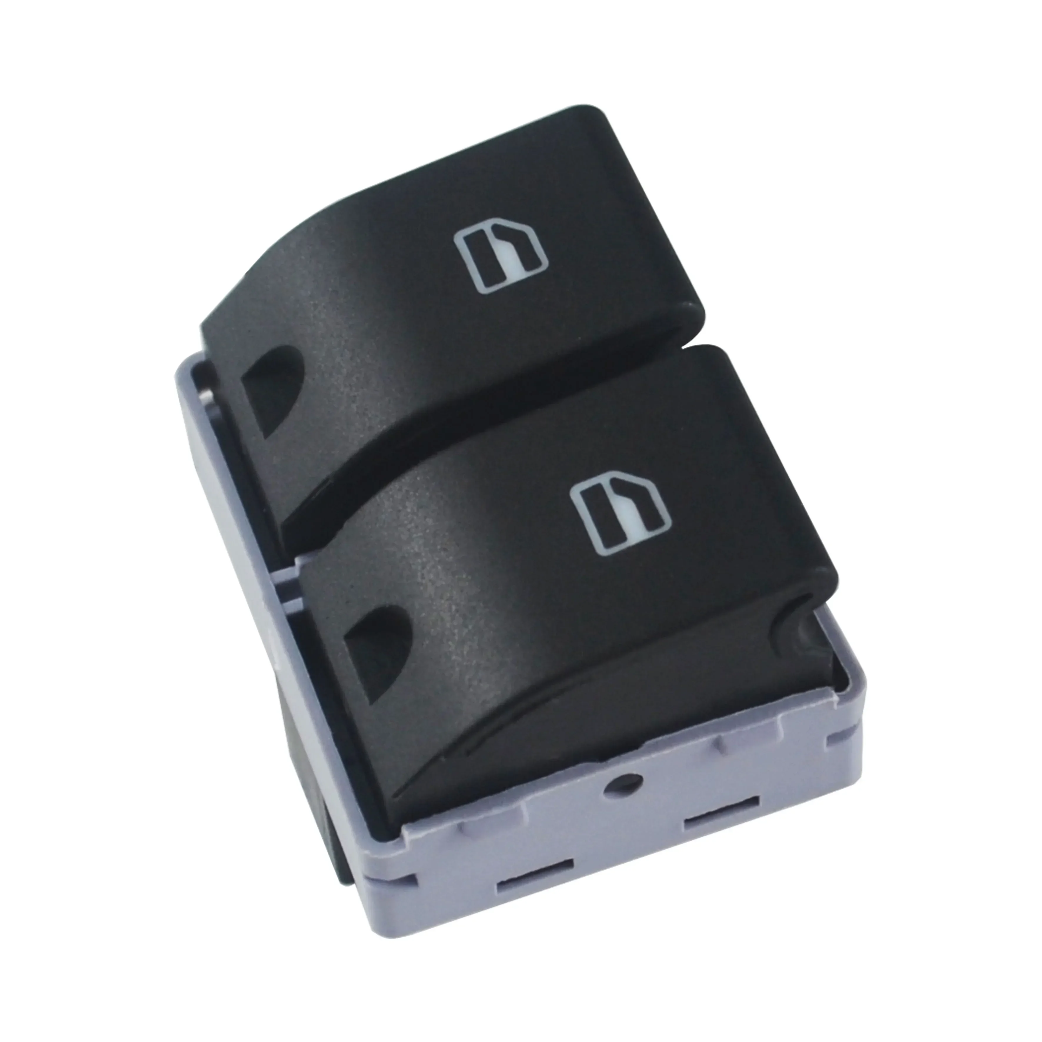 Bouton de commutation de console de fenêtre électrique de voiture, ABS, côté conducteur avant, Seat Ibiza Cordoba, VW Polo 6Q0959858, 2002-2009