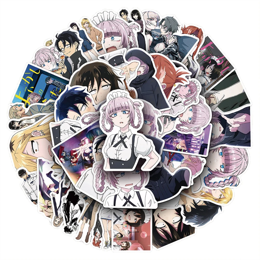 10/30/50pcs Anime OPROEP VAN DE NACHT Stickers Waterdichte Graffiti Notebook Skateboard Telefoon Leuke Kids cartoon Decals Speelgoed Geschenken