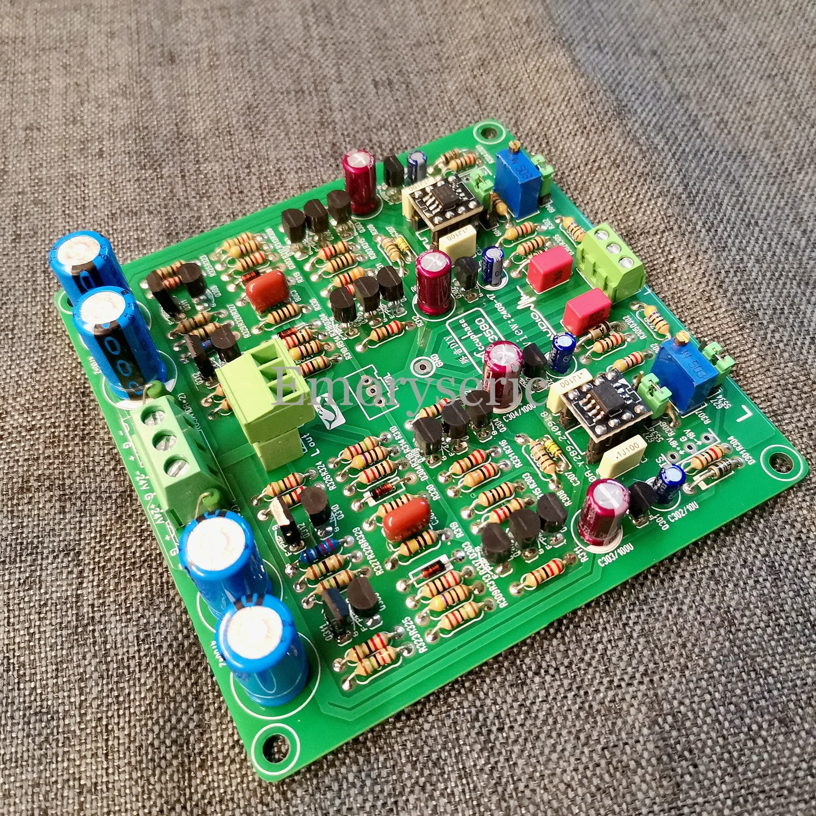 Scheda preamplificatore audiofilo Clone Classe A Accuphase C-3850, HiFi fai da te di fascia alta