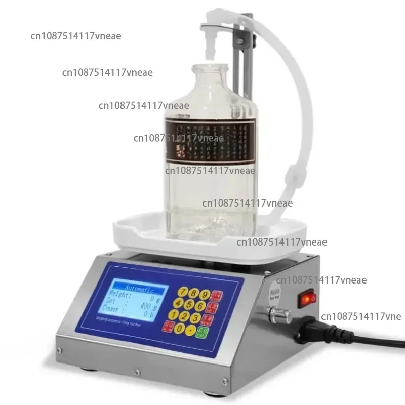 CSY-3200  Semi Automatic Filling Machine Large Flow Diaphragm Pump Weighing Laundry Detergent Gel Viscous Liquid Filling Machine