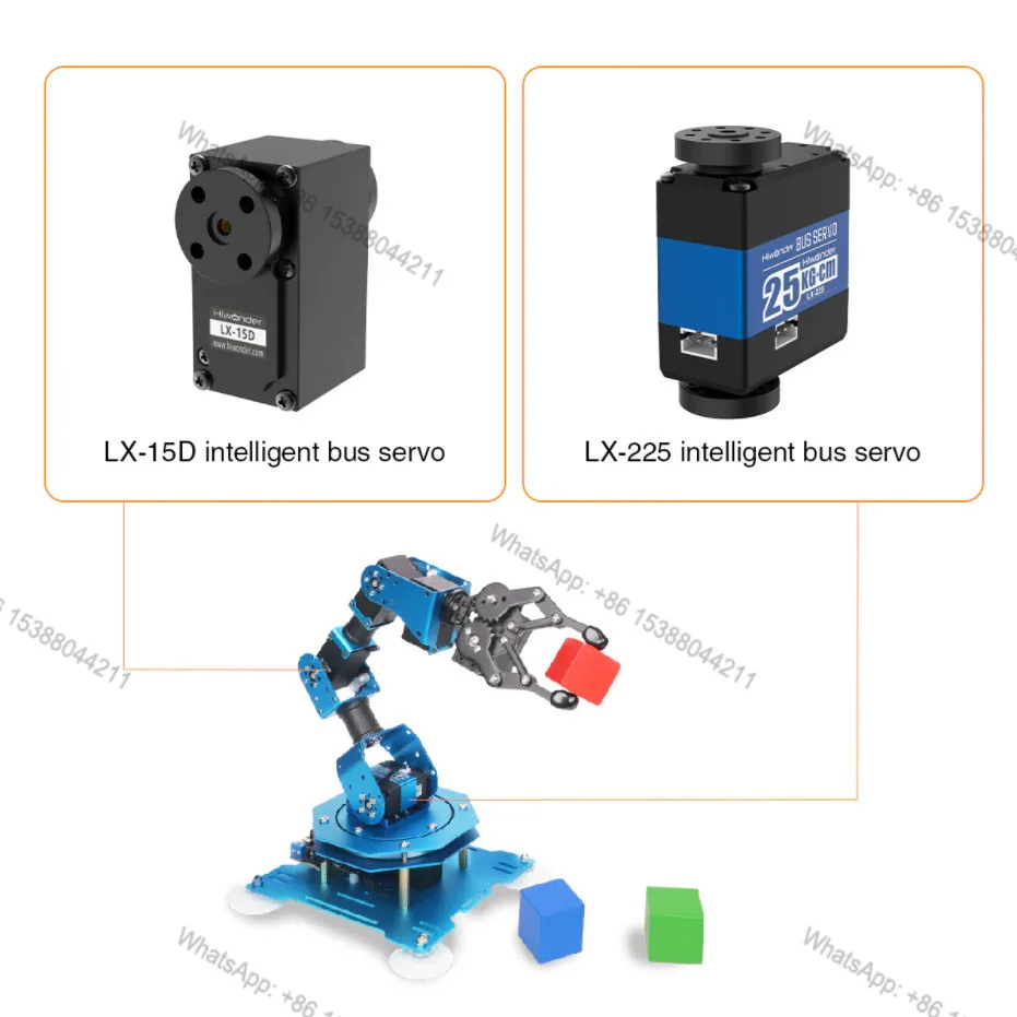 2026 Hot Selling AI Intelligent Robotic Arm XArm 1S With Bus Servo for Robotics and Programming Learning