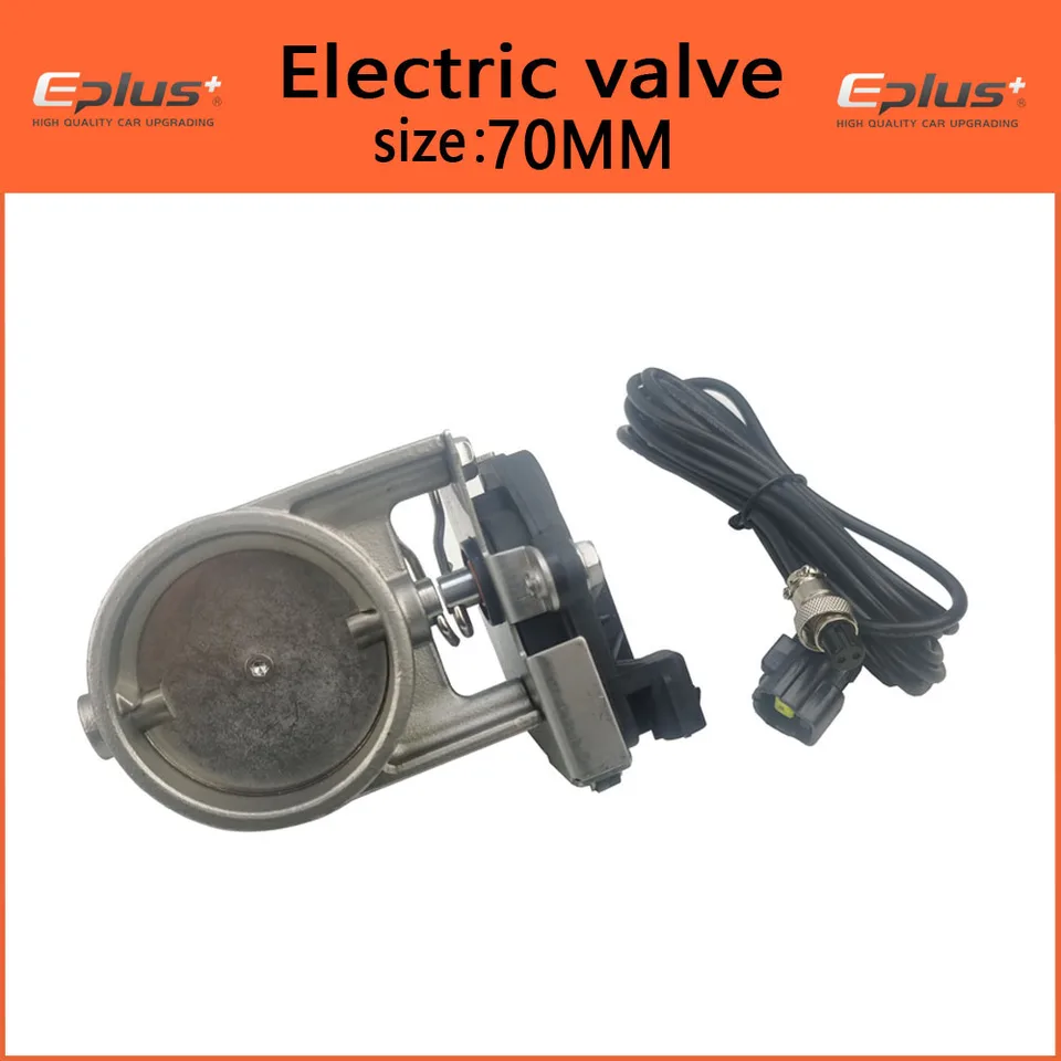 EPLUS Car Exhaust Pipe Valve Electric Kit Universal Multi-angle Mode 51 63 76MM Controller Device Remote Kit, image 10