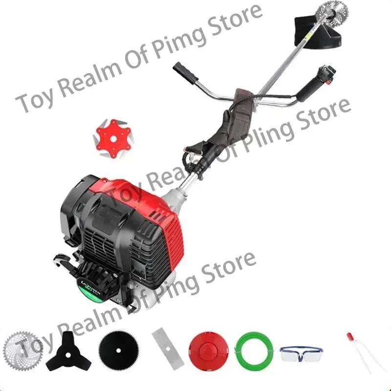 Lawn Mower 40c c 2.5HP Gasoline Engine Knapsack Petrol  Brush Cutter Tree  Mini Tiller For Grass Garden Tool