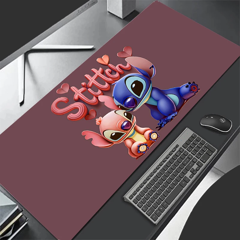 

New Large Mouse Pad S-Stitch Anti Glare Gaming Mouse Pad Creative Design Suitable For long-term Work Household Color Mouse Pads