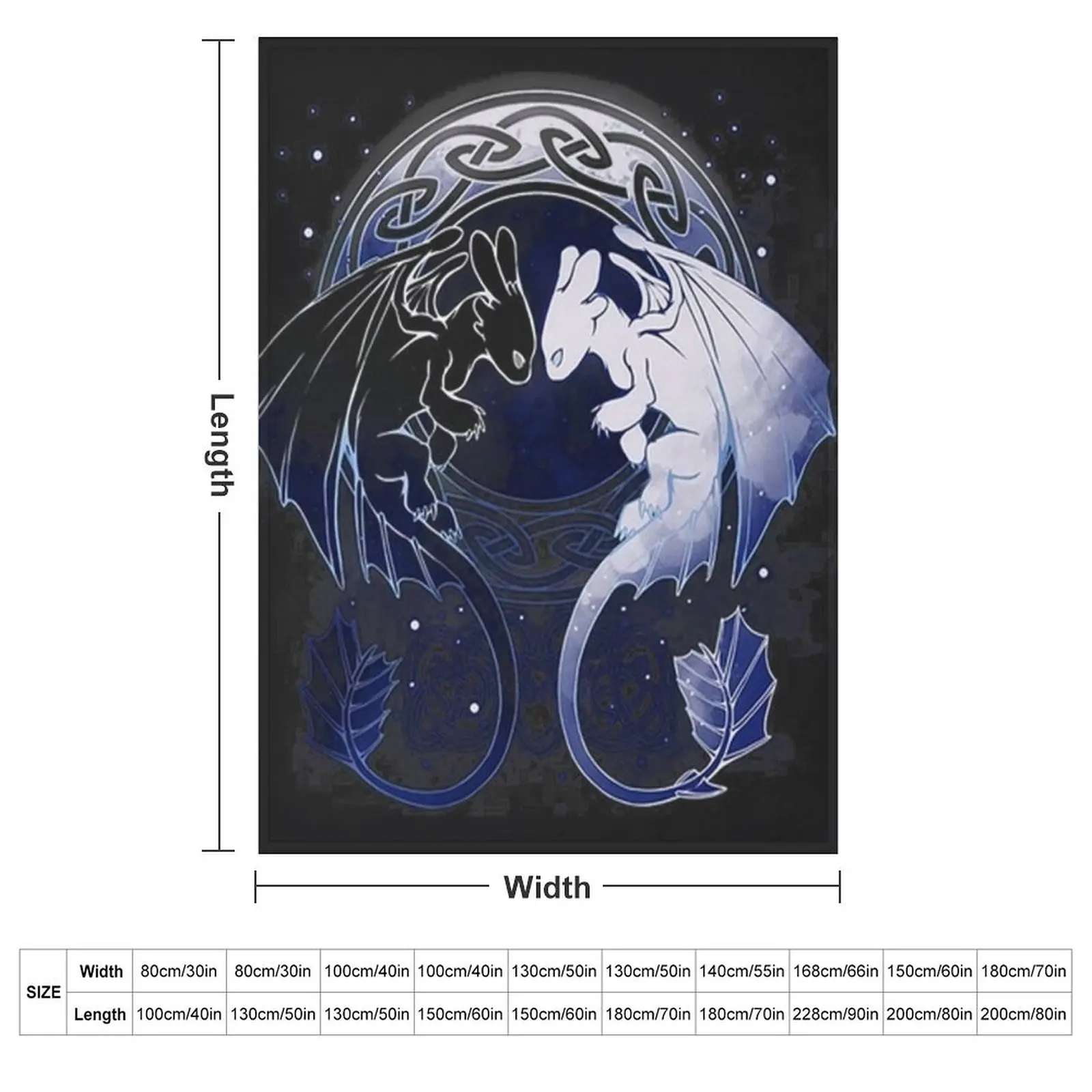 Two Dragons Throw Blanket blankets and throws Luxury Loose Personalized Gift blankets ands For Baby Blankets