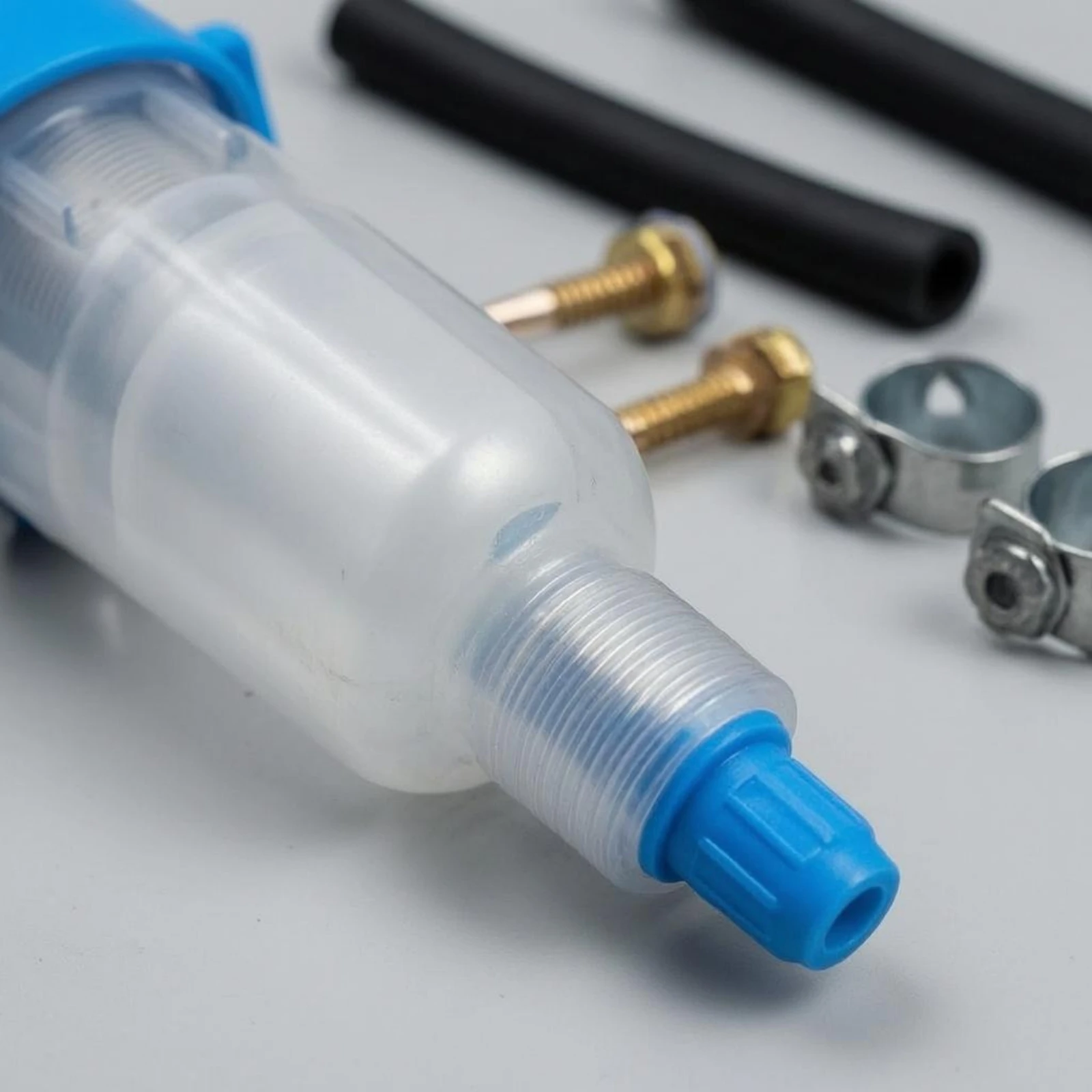 

Oil-Water Separator Filter Translucent Parking Heater Fuel Filter Vehicle Part Hose Barb Plastic