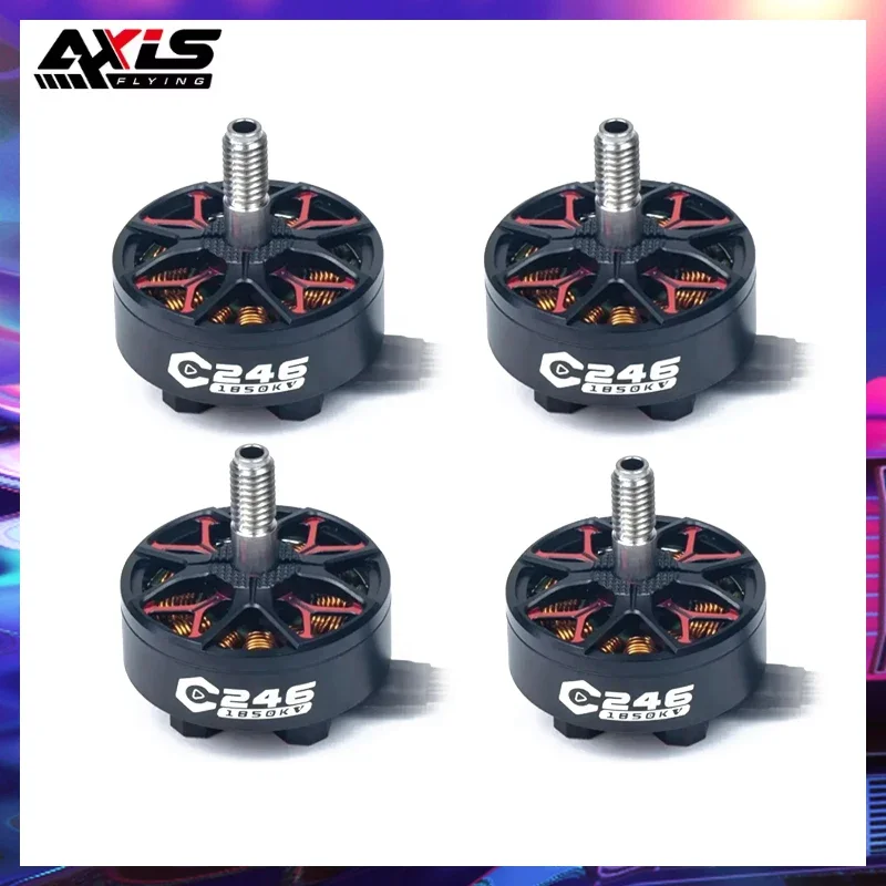 AxisFlying C246 2406 Brushless Motor 1650/1850/2050KV 6S for Sbang FPV Freestyle & Cinematic Drone