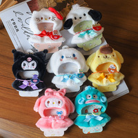 Labubu Cape Skirt Suit Sitting Party Sanrio Hello Kitty Clothes The Monsters Vinyl Labubu Outfit Clothing Hat Accessory Gift Toy