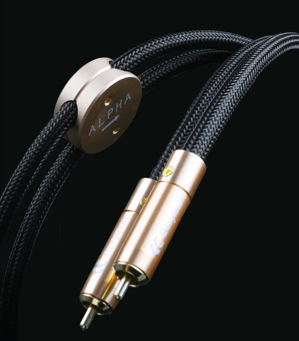 CopperColour CC Alpha HIFI Audiophile Cables XLR connector HiFi audio interconnect cord pair PTFE silver&alloy 2 XLR to 2 XLR