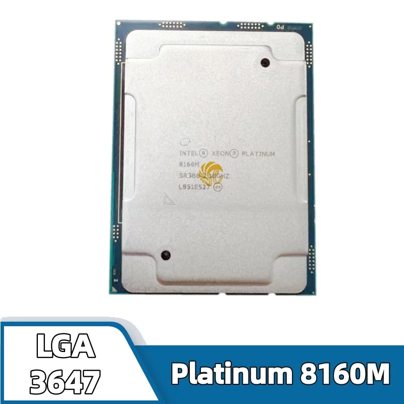 

Intel Xeon Platinum 8160M 24-ядерный 48-терминал 2,1 ГГц 33 МБ LGA3647 150 Вт процессор 8160M