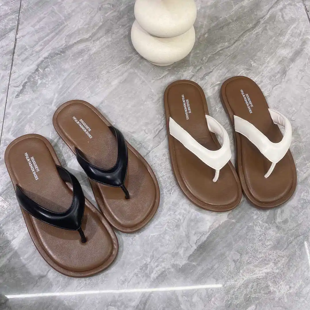 شقة بوت الرومانية Sle ثونغ النعال الصيف عادية Faionable تنوعا Beach oes لينة بوت ملابس خارجية للشابات