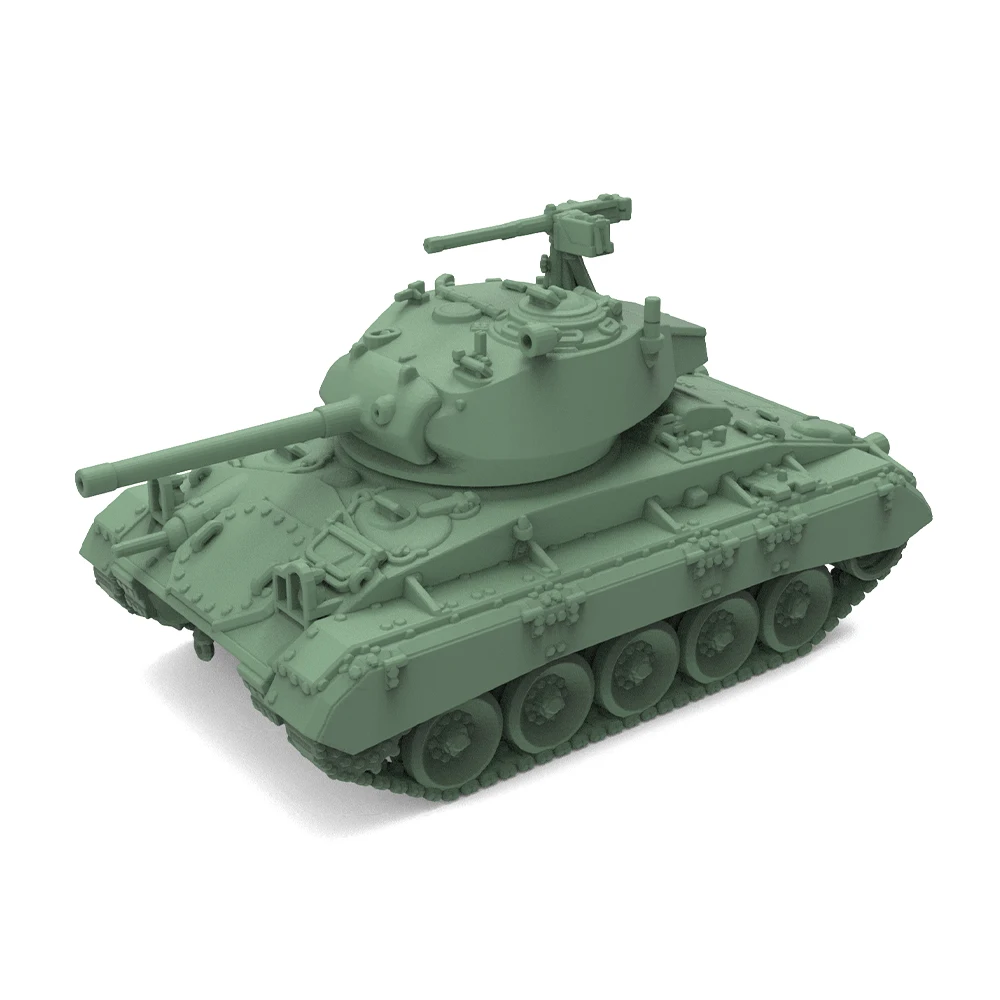 SSMODEL SS512 1/350 1/700 1/200 US M24 Chaffee Light Tank Miniature Static Model Military Model Kit War Games