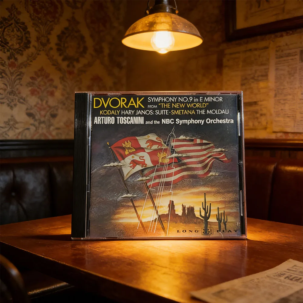 

CD Arturo Toscanini & NBC Symphony | Dvořák "New World" Symphony, Kodály & Smetana |Classic High-Fidelity Audiophile Recording