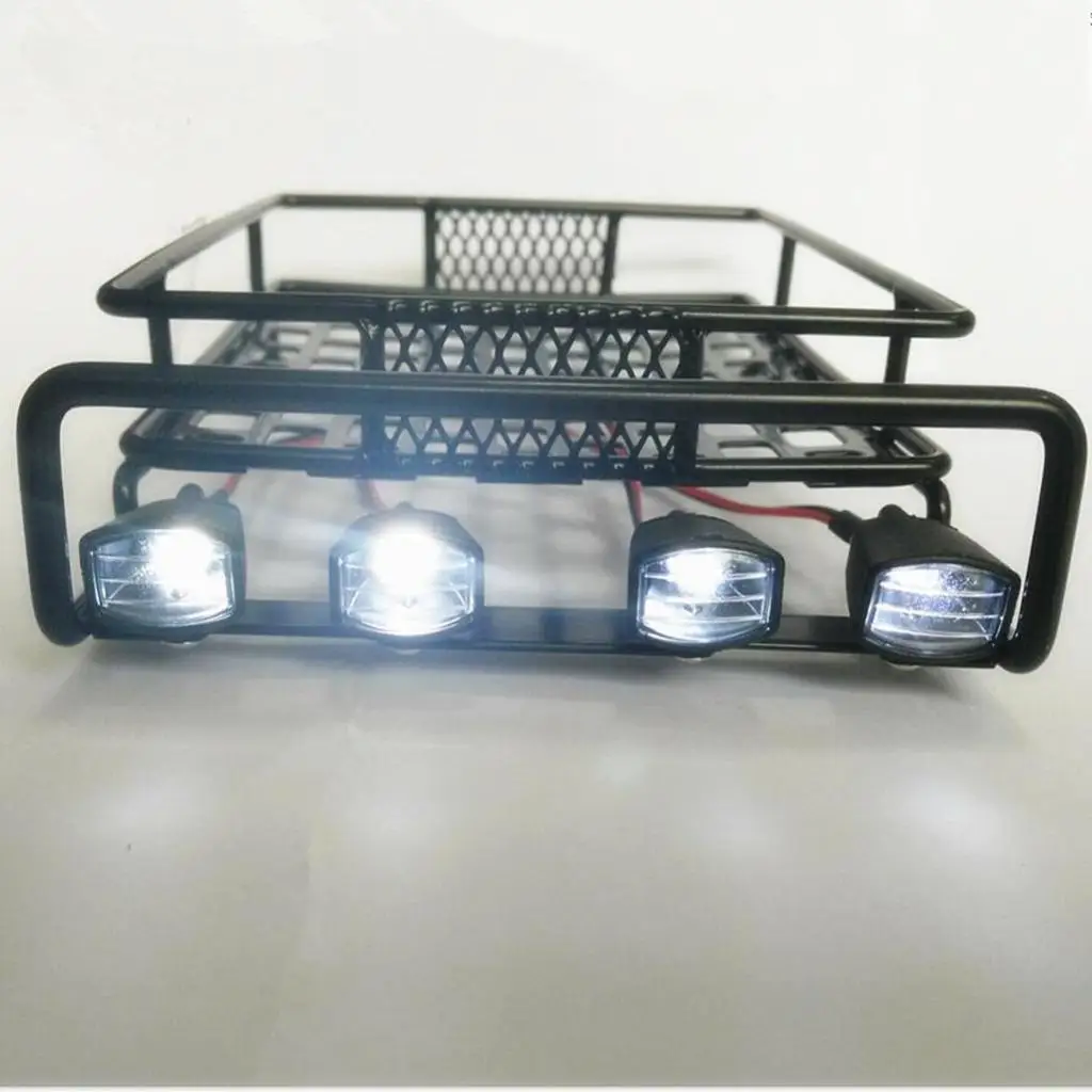 RC 업그레이드 부품 랙 흰색 LED 조명/12 CC01 축 방향 SCX10