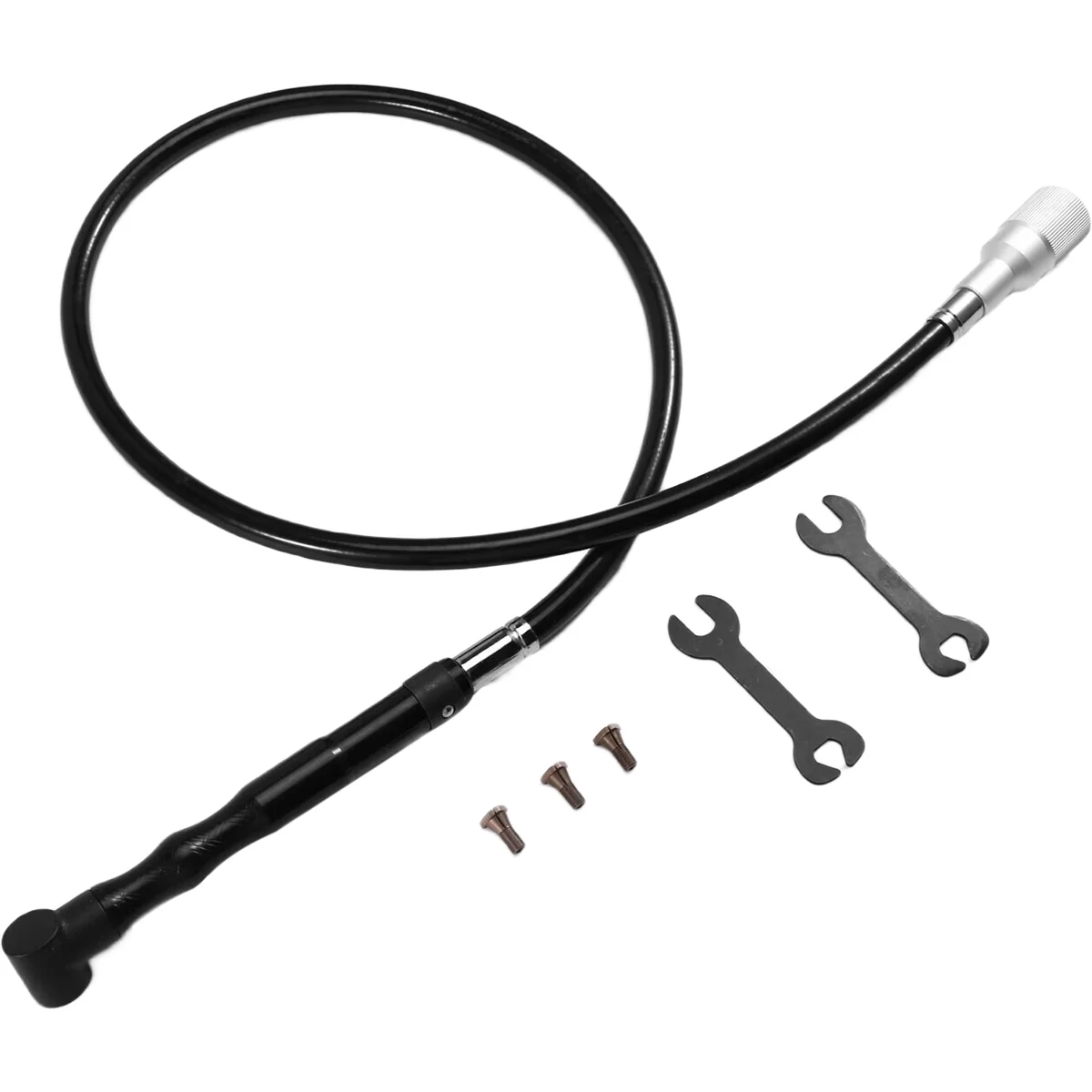 A002 1Set Elbow Hand Piece+Shaft Use for 3mm Electric Grinder Transfer Head Part