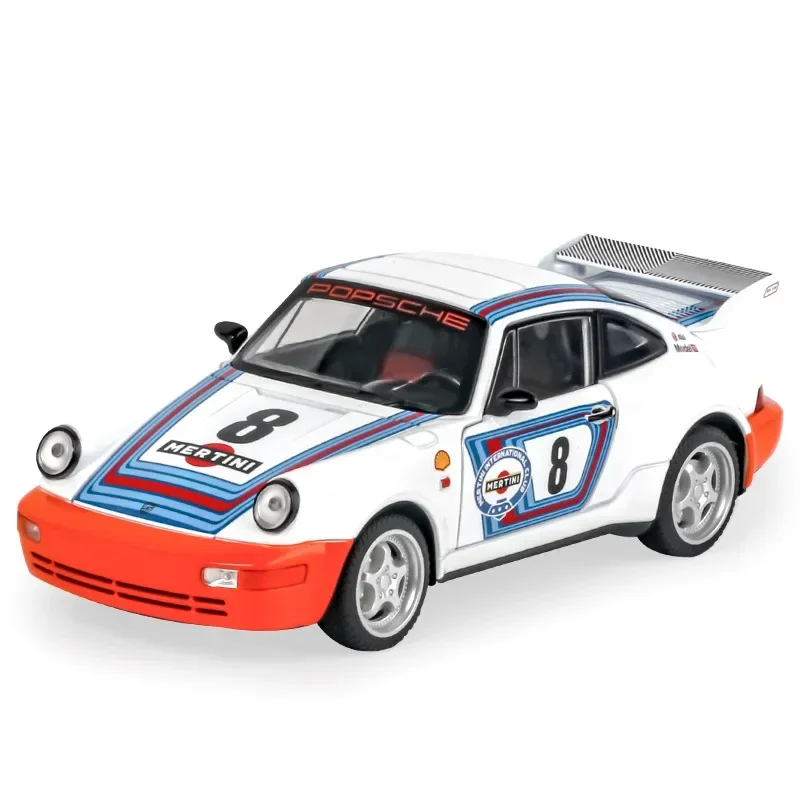 1:24 odlewane modele ze stopu metalu Model samochodu w stylu Porsche 964 o wysokiej symulacji zabawki na prezenty dla dzieci z kolekcją F588