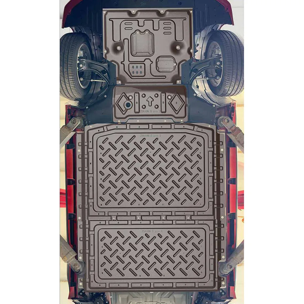 لوحة واقية للمحرك الأمامي الخلفي المحرك الأمامي الخليط الخلفي هيكل البطارية لوحة حماية لـ GAC AION S Pio 2025 505KM