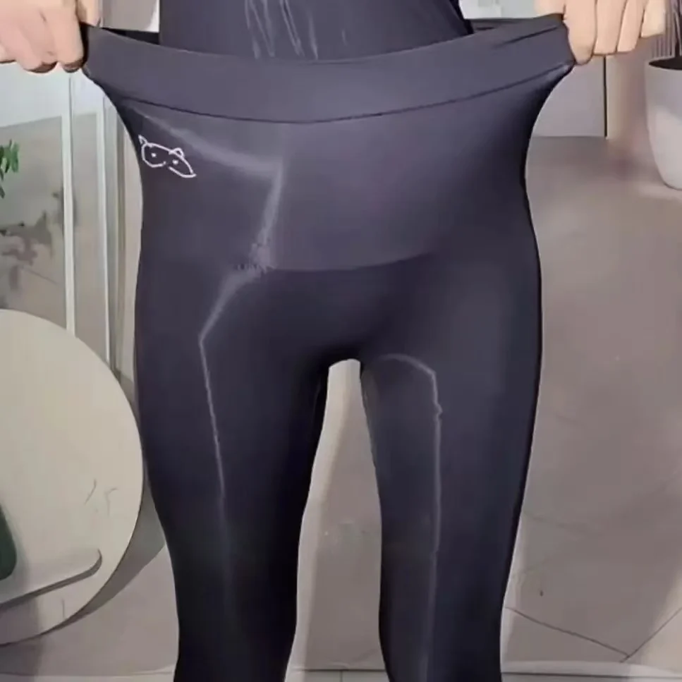 Women's Underwear Bottom Shirt Breathable Comfortable Long Sleeve Slim Fit Basic T-Shirt and Comfortable Highly Elastic Pants