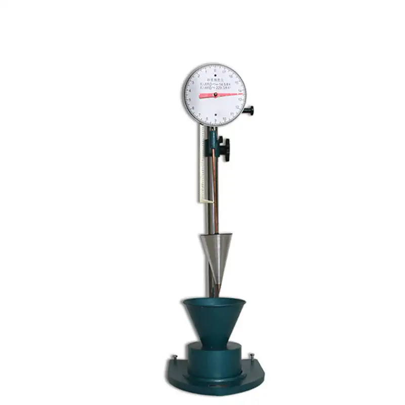 Electronic Display Cement Mortar Consistency Tester Mechanical Pointer Conical Advancing Instrument with 220V/110V 1.8KW Power