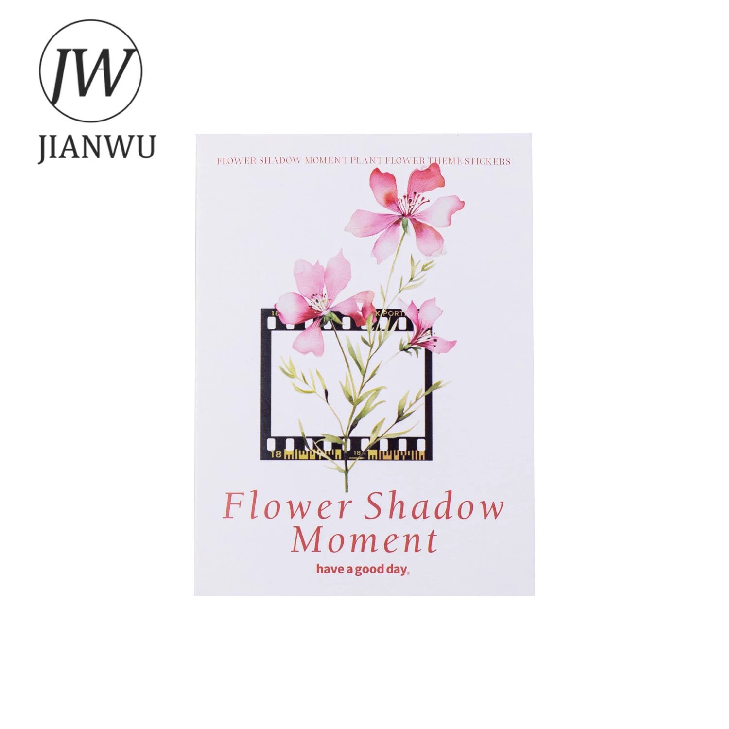 Jianwu 30 Vellen Bloem Schaduw Moment Serie Plantmateriaal Collage Landschapsarchitectuur Huisdier Sticker Creatief Diy Tijdschrift Briefpapier