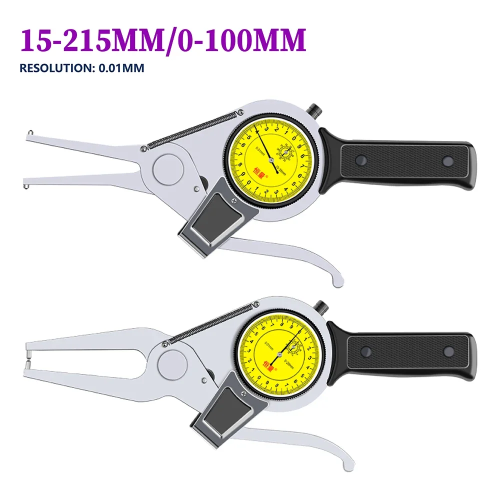 

Pointer Type With Meter Inner Caliper Inner Diameter Thickness Gauge High Precision 0.01mm Caliper Outer Diameter Measurement