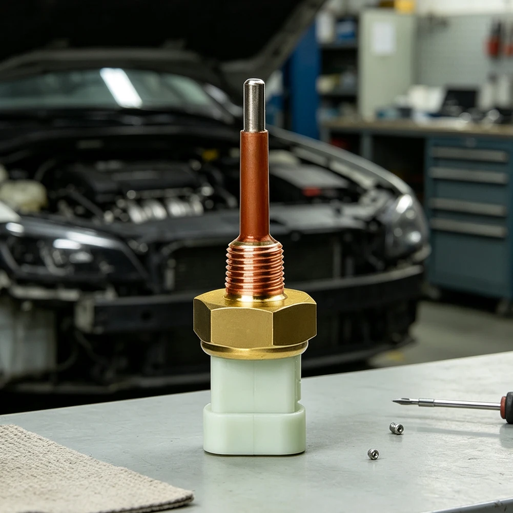 Engine Coolant Water Temperature Sensor Compatible with For Detroit Diesel Series 60 S60 Direct Fit Replacement