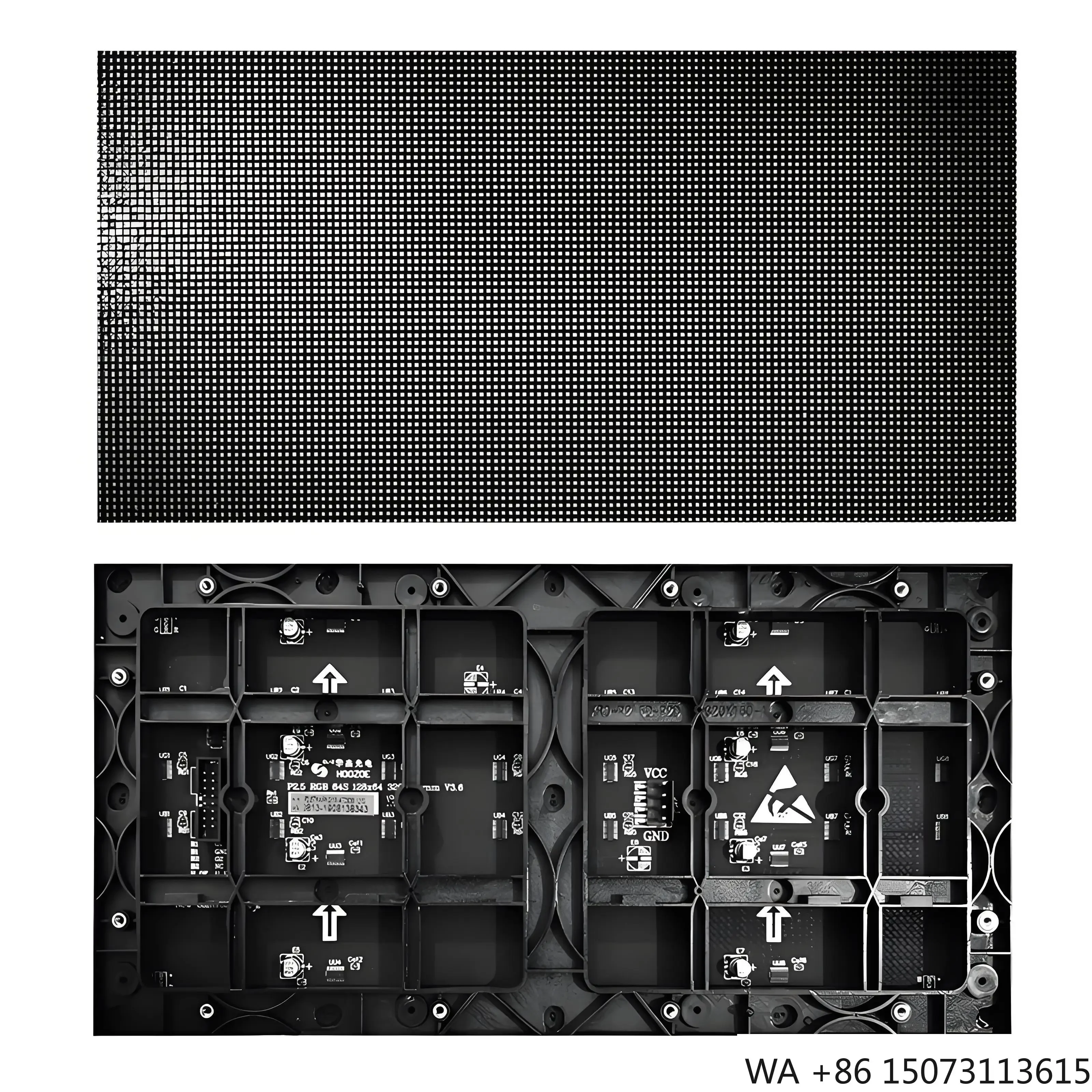 

Indoor P2 LED Display 1920x1080 5000nits High Brightness Screen for Control Rooms & Stages