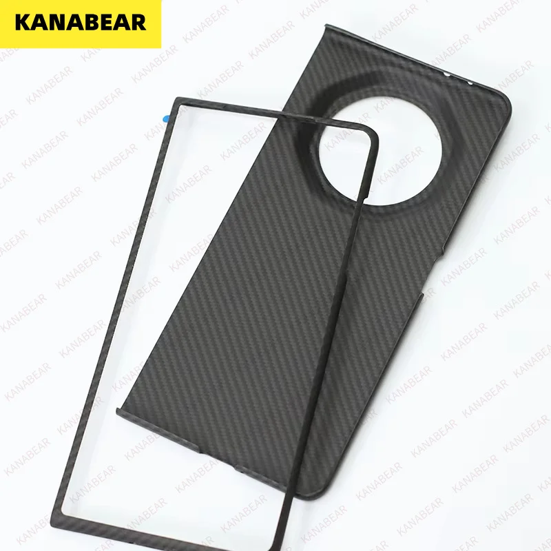 KANABEAR Real Carbon fiber Honor Magic V3 Case For Magic Vs3 case Aramid fiber Slim design Magic V3 Anti-fall Phone shell