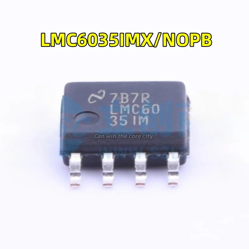 

50 PCS / LOT LMC6035IMX / NOPB LMC6035IM SOP-8 low power single power CMOS operational amplifier