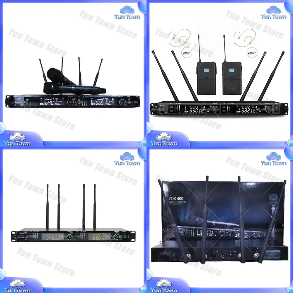 ADX400 KSM9 for Wireless Microphone System for Studio Microphone for Content Creator for Podcasting for Live Streaming for