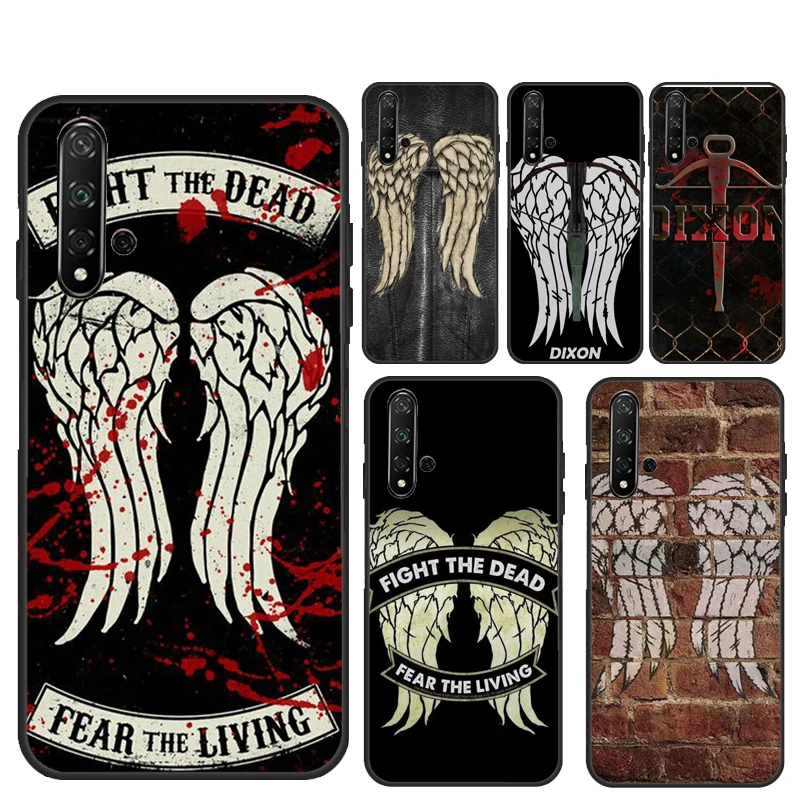 The Walking Dead Daryl Dixon Wings For Huawei Nova 12i 12s 7i 8i 11i 9 10 SE Y91 Y90 Y60 Y70 Y72 Y61 P30 P40 Lite P60 Pro Case