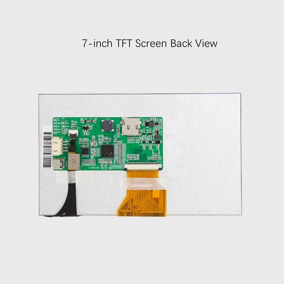 7-inch TFT Capacitive Touch Screen 150MHz SPI Flash Cortex-m4 Slot Serial Free Software Port UART Portable Monitor With Micro SD