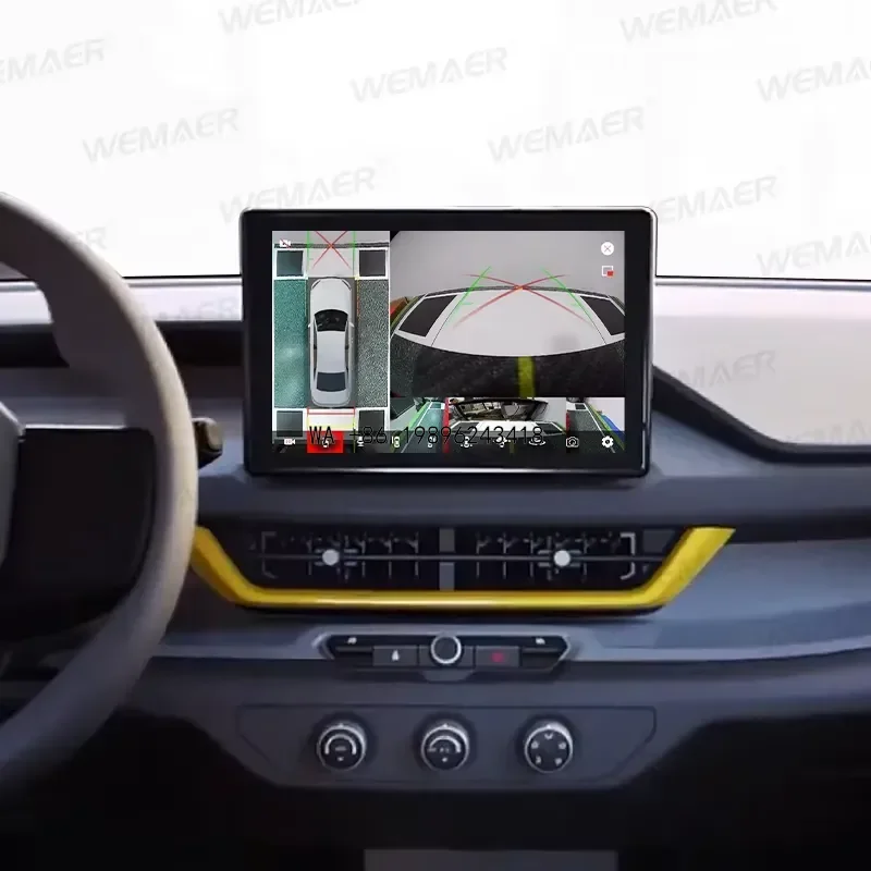 Wmwmnu for Wemaer Android Original Dual System Decoder Intelligent 3D AVM 360 Degree Car Module for Vinfast VF3 Screen