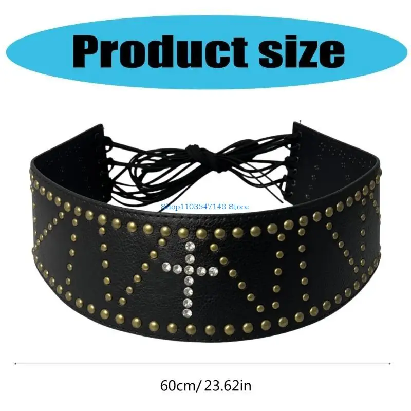 P88b Punk Rock Wide Belt Beltonshons