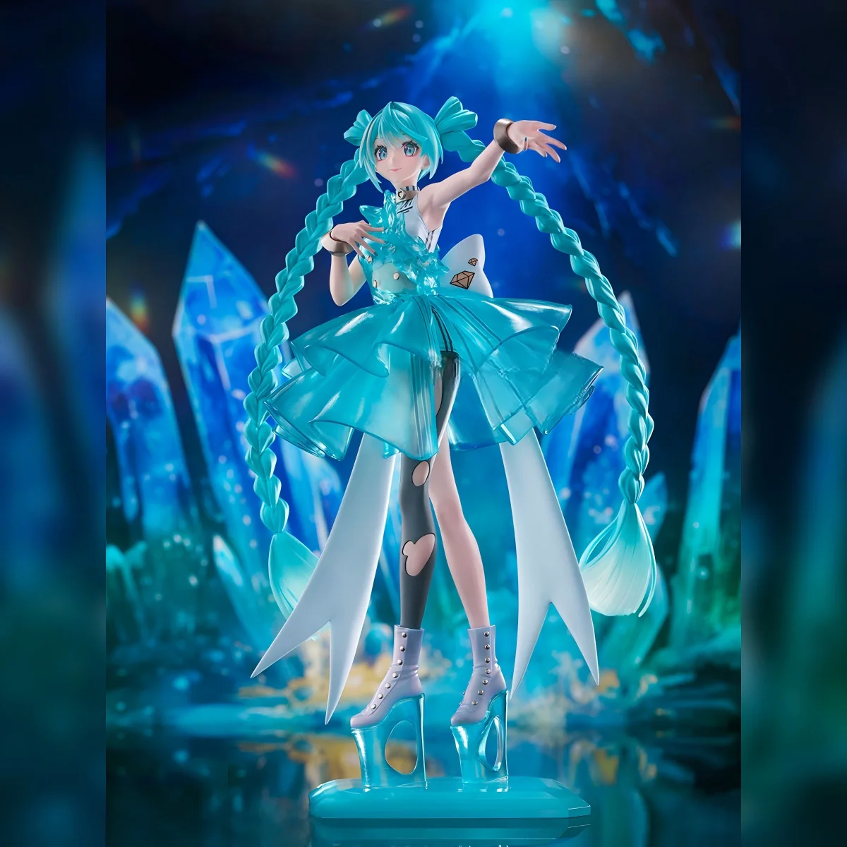 in-stock-evolve-clearluxe-hatsune-miku-emeraldgem-figures-pvc-18cm-anime-model-collection-doll-desktop-decoration-toys-gifts