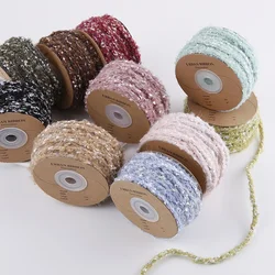 5Yards 5mm 10mm Plush Fluffy Thin Ribbon for Clothing Sewing DIY Hair Bows Hat Decor Craft Accessories Supply Fuzzy Ribbon