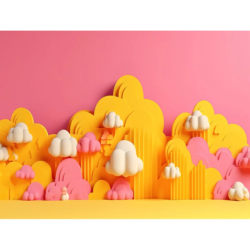 Studio est décoré avec des ballons bleu vacances photographie décors accessoires bébé nouveau-né fête d'anniversaire Photo fond DA-06