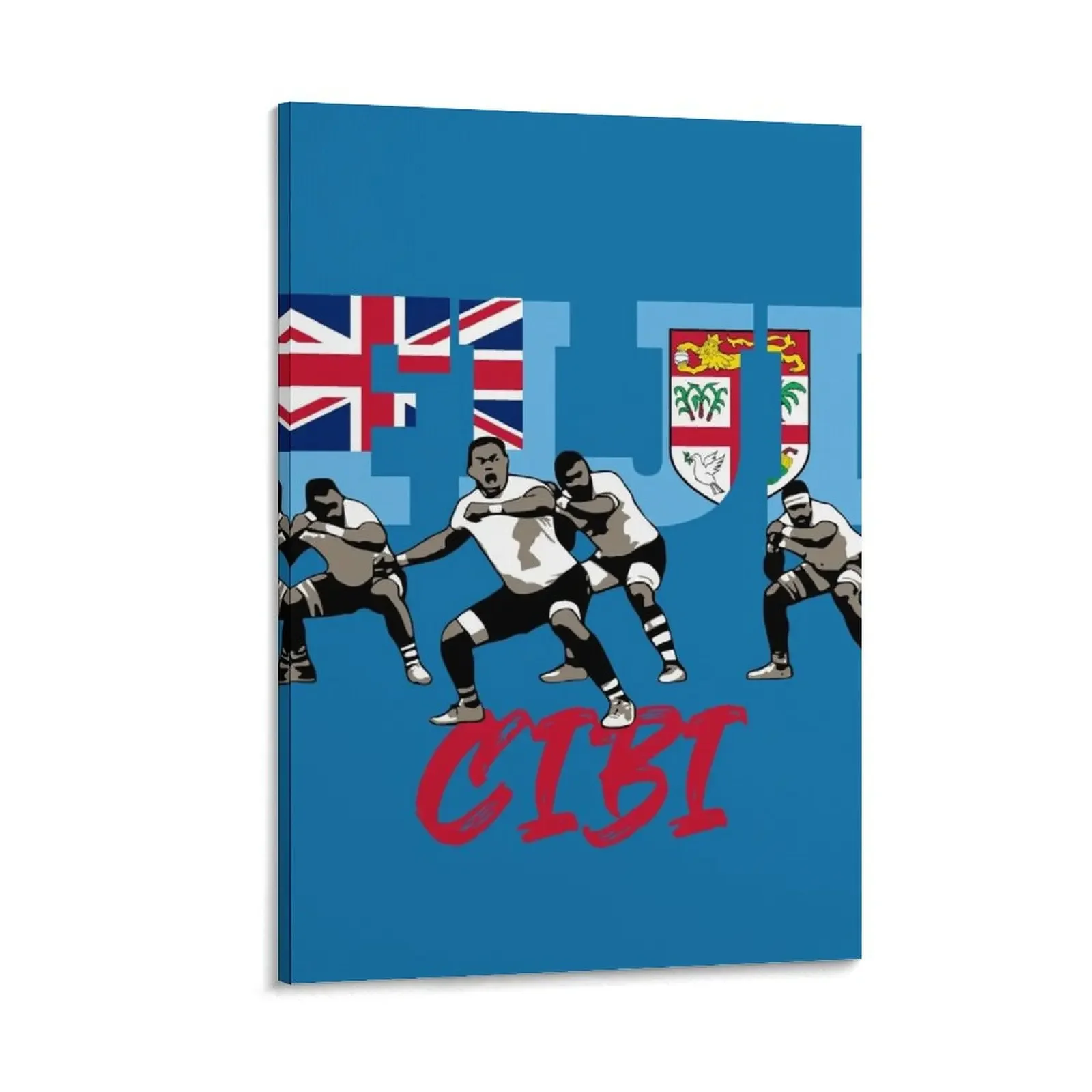 

Fijian Rugby Cibi Canvas Painting decoration aesthetic decorative wall poster canvas wall decoration wall decoration painting