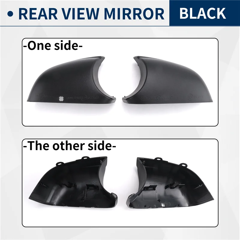 

Left+Right Lower Wing Mirror Cover Casing Bottom For Vauxhall Vivaro Renault Trafic Fiat Talento Van 2015-2018