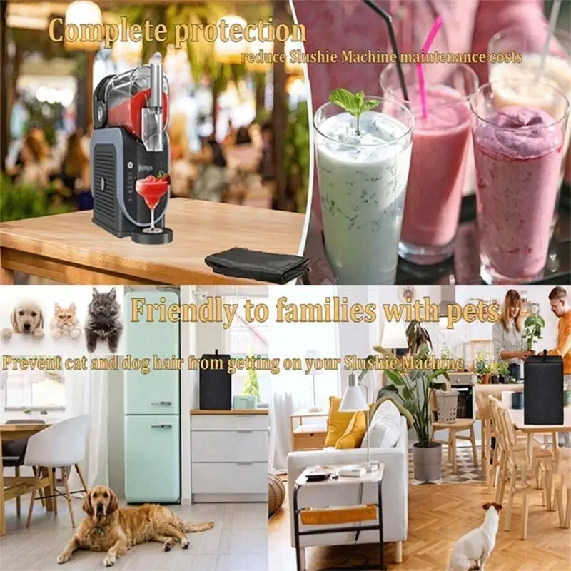 D0AB Waterproof Cover Flexible Mixer Cover Blenders Cover Mixing Machine Cover 600D Oxford Cloth Texture Suitable for Mixers
