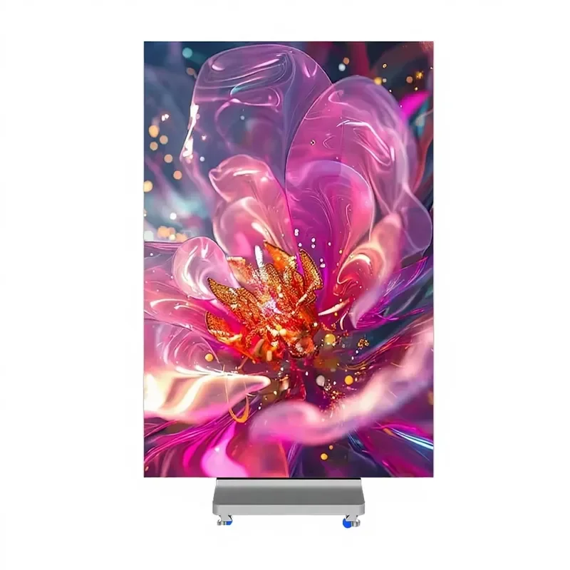Digital Foldable Portable Indoor Led Poster Display Banner Totem Stand Screen for Shop Store