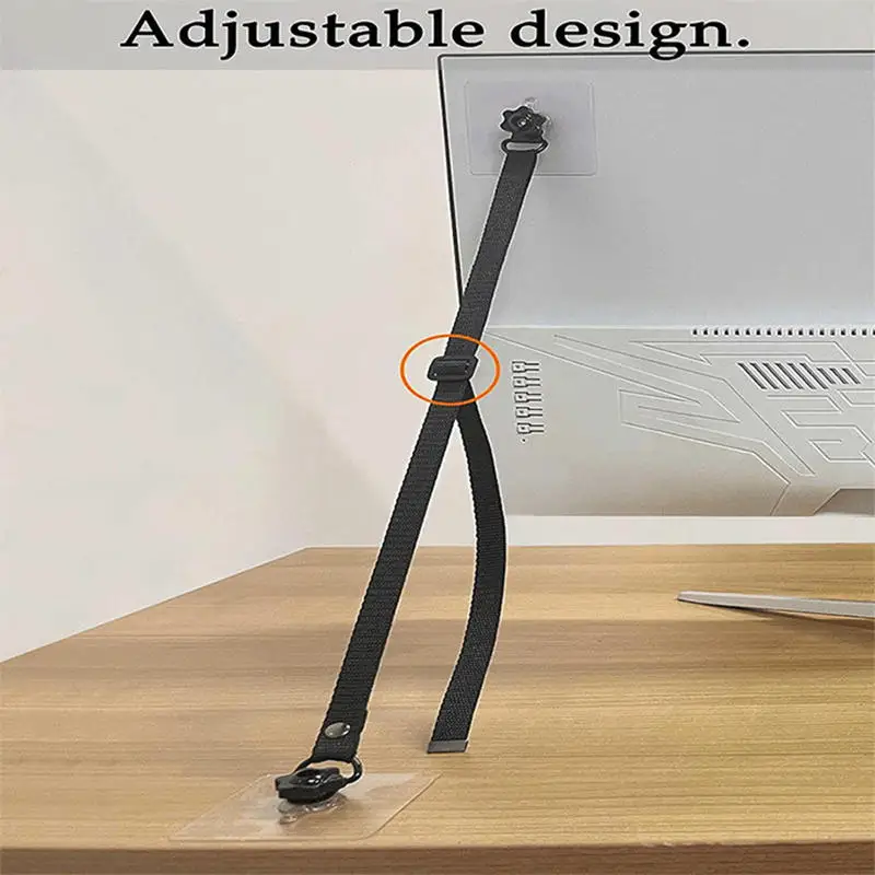 No-Drill Adhesive Furniture An - Earthquake Anchor Strap 评论和价格