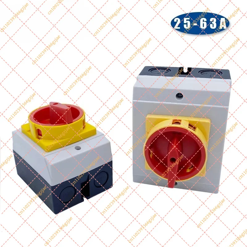25-63A Isolator Switch ON-OFF Lockable Rotary Cam 690V 2 Position Waterproof YMD11, Replacement Part